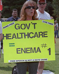 Protest sign Protest sign