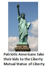 debt problem - statue of liberty