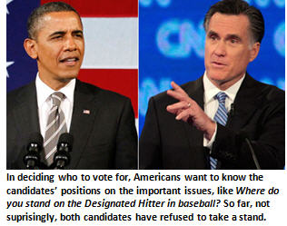 Obama - Romney issues - both candidates