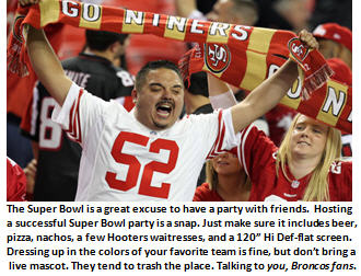 Super bowl - 49ers fans