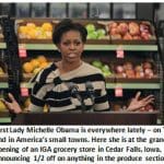 First Lady Michelle Obama – Coming soon to an Applebee’s near you