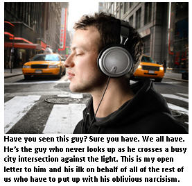 letter to guy crossing street - man